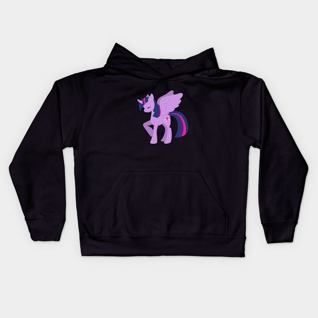 Princess Twilight Kids Hoodie by SigmaEnigma